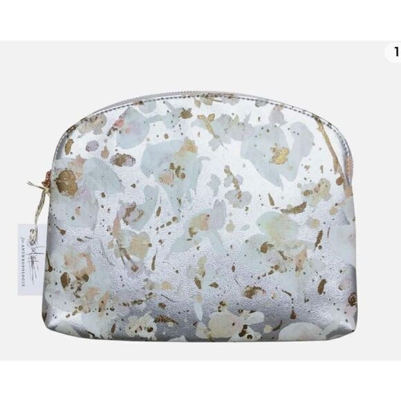 Anthropologie Handbags - New Anthropologie Liza Hathaway Matthew’s  Travel  Holder Travel Zip Pouch Bag